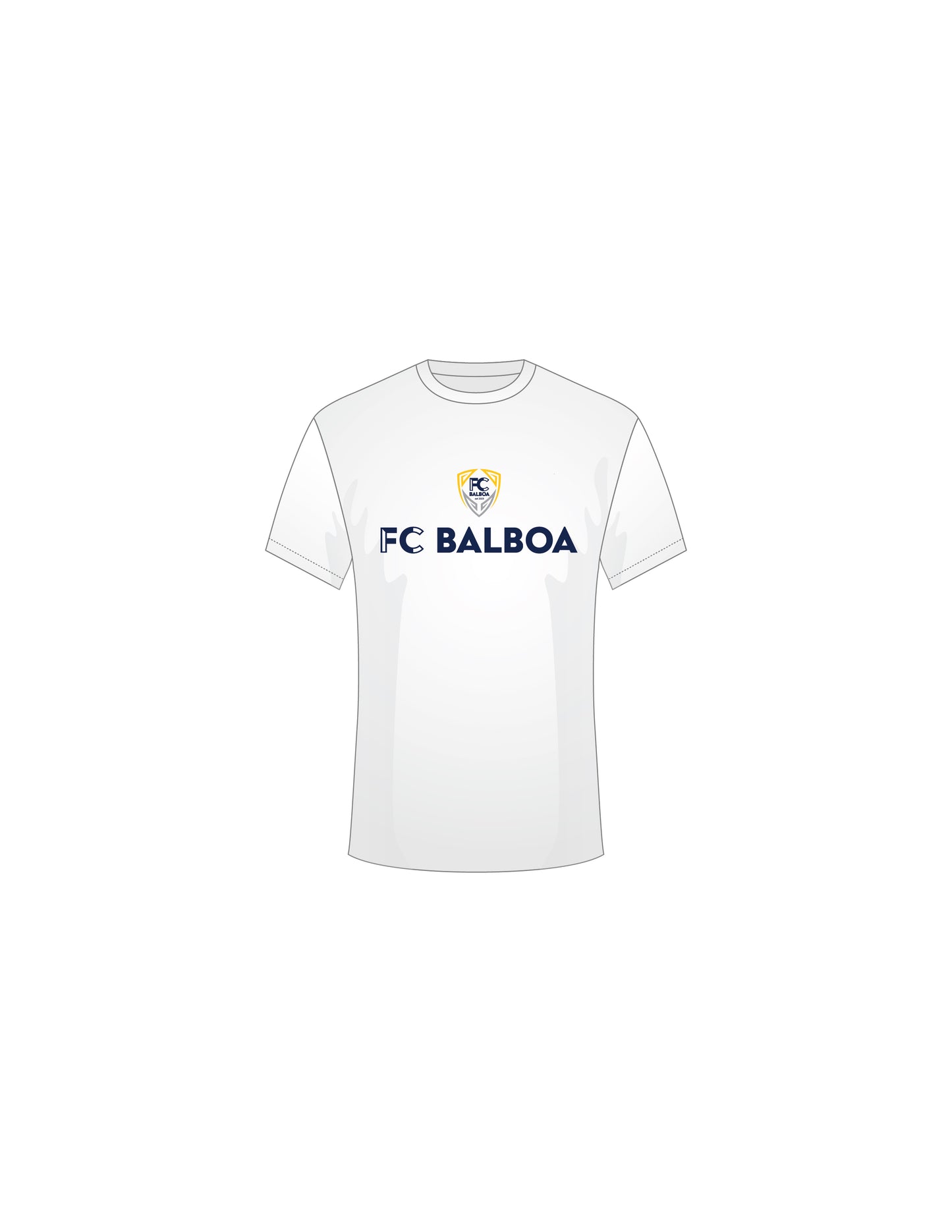 FC Balboa | White Unisex Jersey Short Sleeve T-Shirt